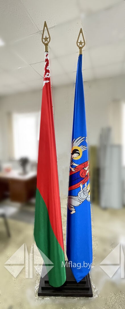 Подставка напольная под флаги прямоугольная - mFlag.by