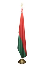 Картинка Флаг однослойный на атласе
