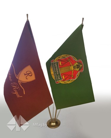 Флажки 10х20 и 12х24 двуслойные - сублимация на атласе, тканевые, картинка 2