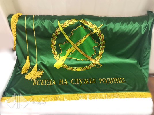 Флаги двухслойные на атласе с бахромой, картинка 3