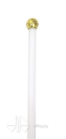 Палочки для флажков с навершием золотой шар, картинка 3