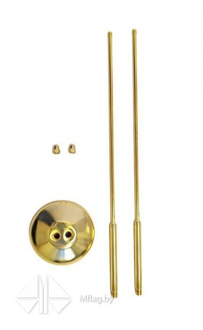 Подставка настольная, металлическая, двухрожковая, картинка 4