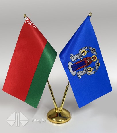 Подставка настольная, металлическая, двухрожковая, картинка 2