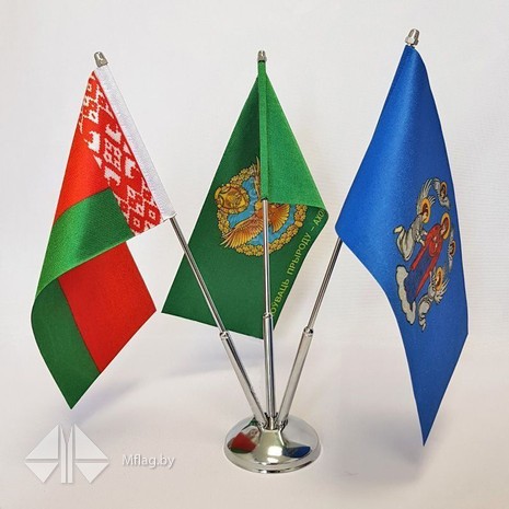 Подставка настольная, металлическая, трёхрожковая, картинка 4