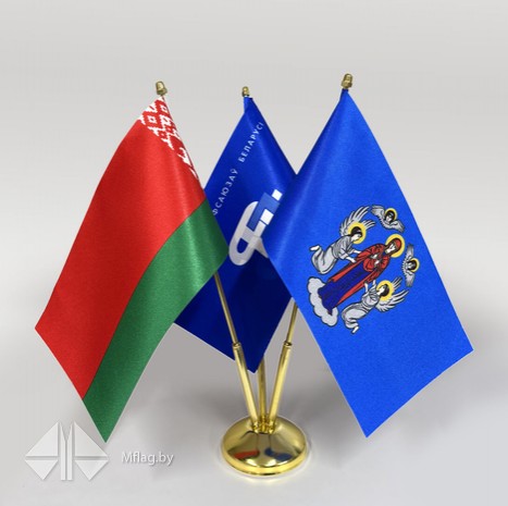 Подставка настольная, металлическая, трёхрожковая, картинка 1