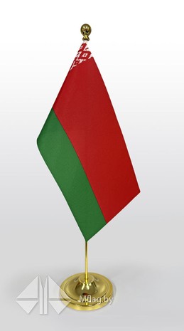 Подставка настольная, однорожковая с металлическим древком и навершием шар, золото и серебро, картинка 2