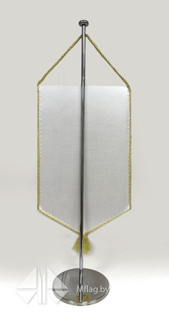 Подставка настольная, металлическая, однорожковая с навершием шар, картинка 2